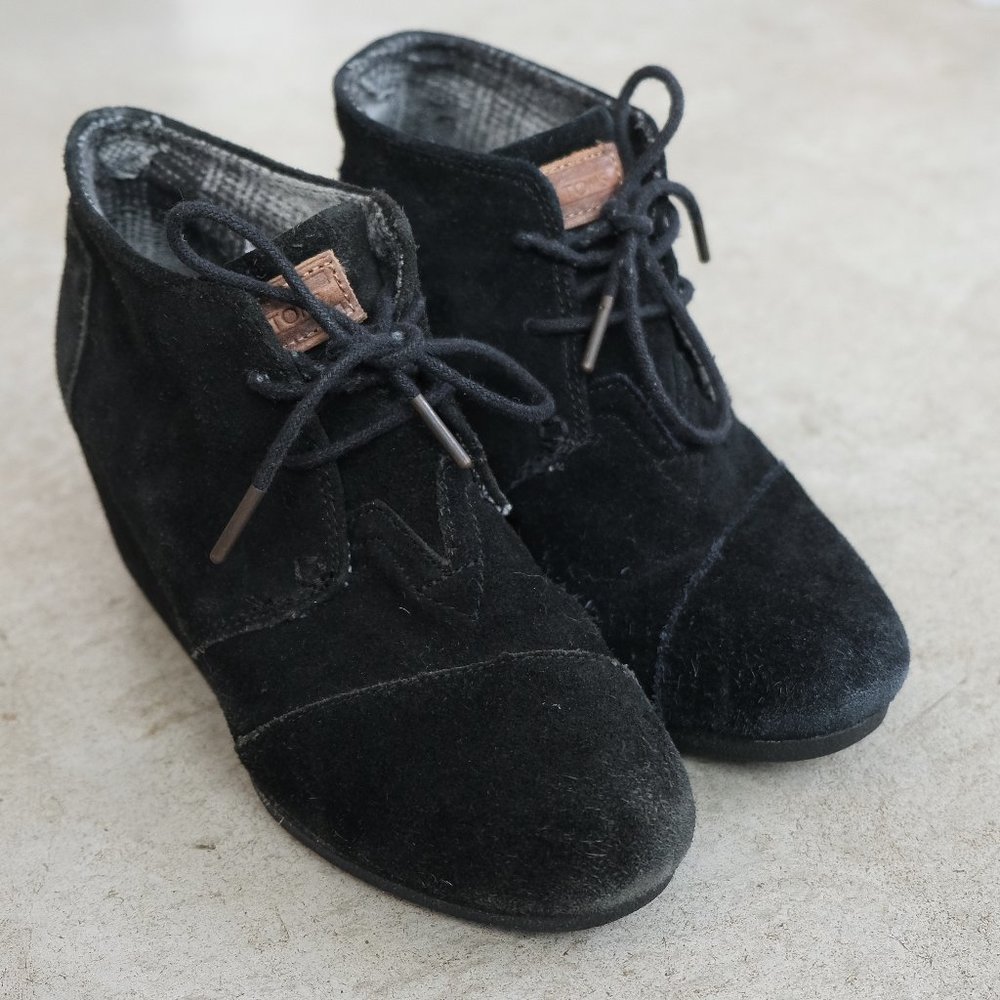 Toms Desert Wedge Bootie
